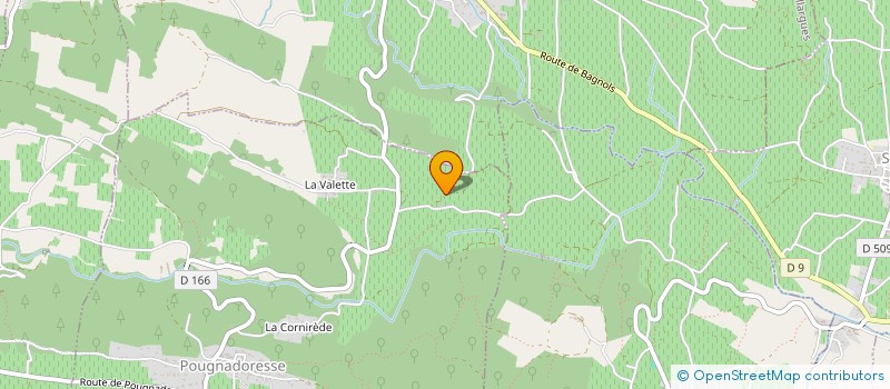 localisation de l'entreprise CA PART DE LA  POUGNADORESSE