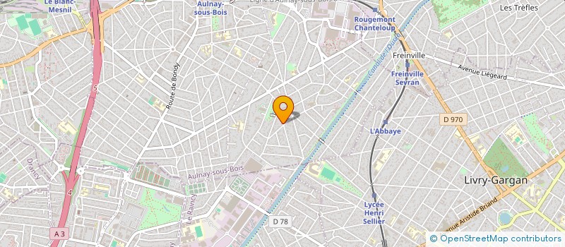 localisation de l'entreprise CA PLOMBERIE à AULNAY-SOUS-BOIS