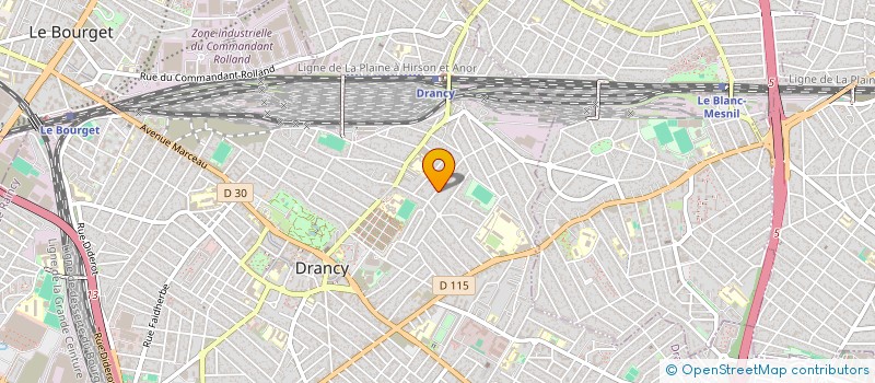 localisation de l'entreprise CA PROTECTION à DRANCY