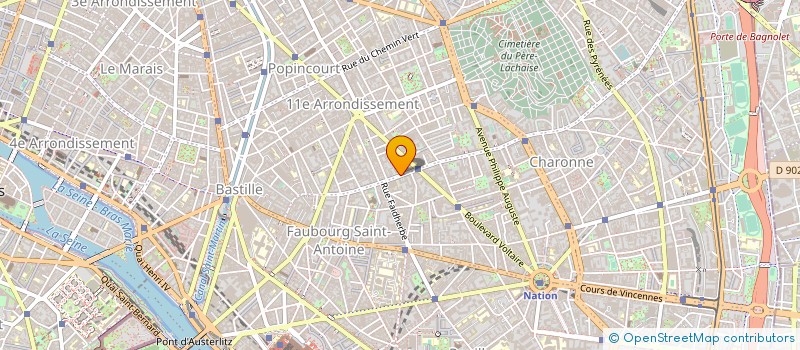 localisation de l'entreprise CA REDEMARRE à PARIS