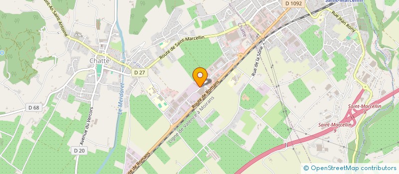 localisation de l'entreprise CA.RO  CHATTE