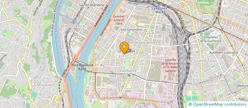 localisation de l'entreprise CA ROULE à LYON