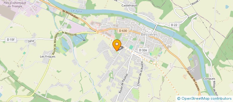 localisation de l'entreprise CA ROULE  BESSIERES