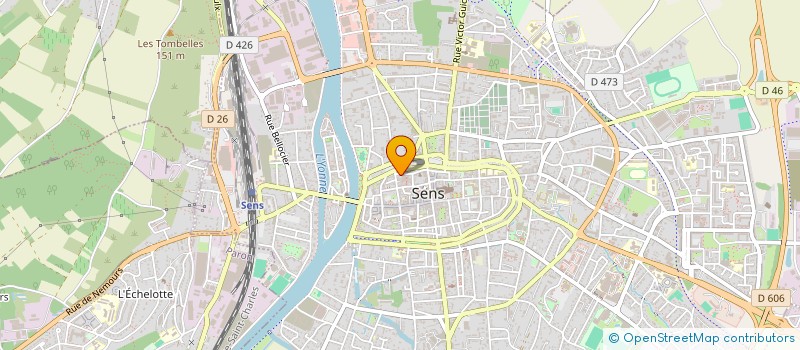 localisation de l'entreprise CA ROULE MA POULE  MALAY-LE-GRAND