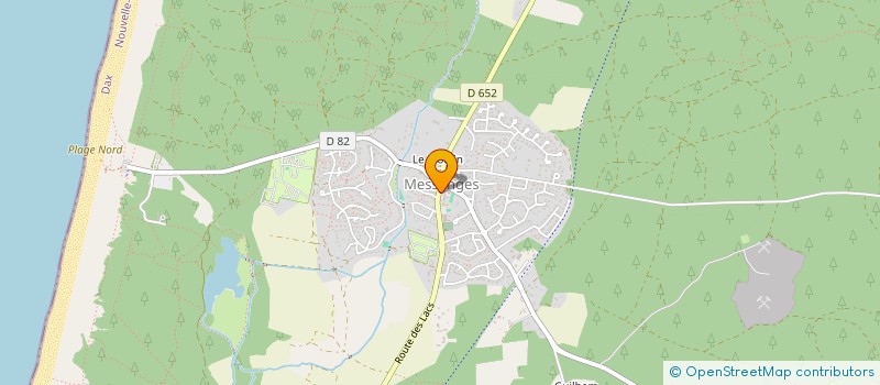 localisation de l'entreprise CA ROULE POUR VOUS, MESSANGES à MESSANGES