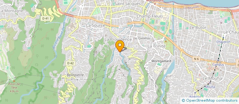 localisation de l'entreprise CA RUN PARTICIPATIONS à SAINT-DENIS