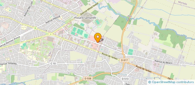 localisation de l'entreprise CA+SA PROJECT  BIZANOS