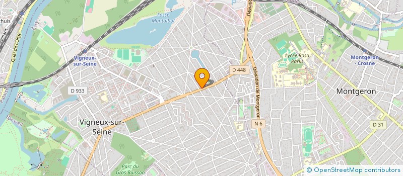 localisation de l'entreprise CA SEME AU QUARTIER à VIGNEUX-SUR-SEINE