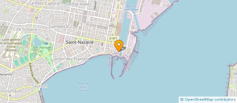 localisation de l'entreprise CA SERT A CA  SAINT-NAZAIRE