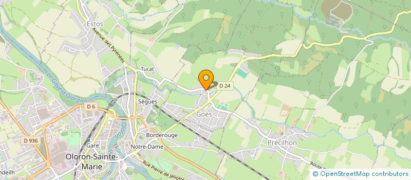 localisation de l'entreprise CA SI  GOES