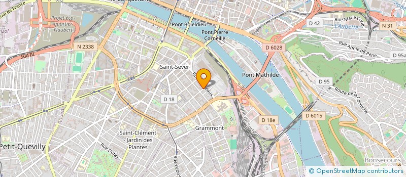 localisation de l'entreprise CA SONNE TERRIBLE à ROUEN