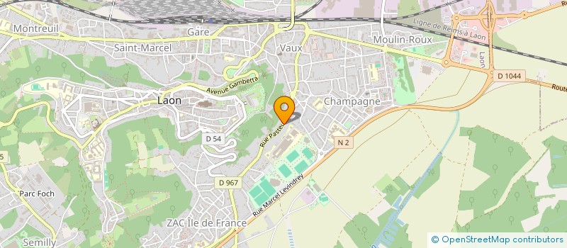 localisation de l'entreprise CA SUFFIT (AIDE A DOMICILE) à LAON