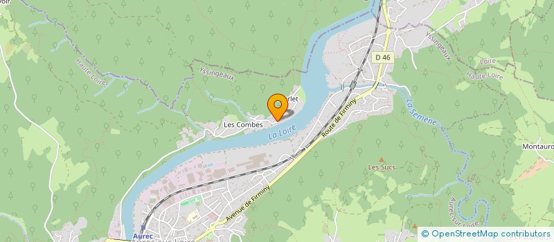 localisation de l'entreprise CA T'BOOST  AUREC-SUR-LOIRE