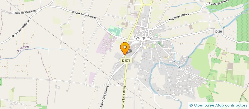 localisation de l'entreprise CA TERRE DE PROVENCE à EYRAGUES
