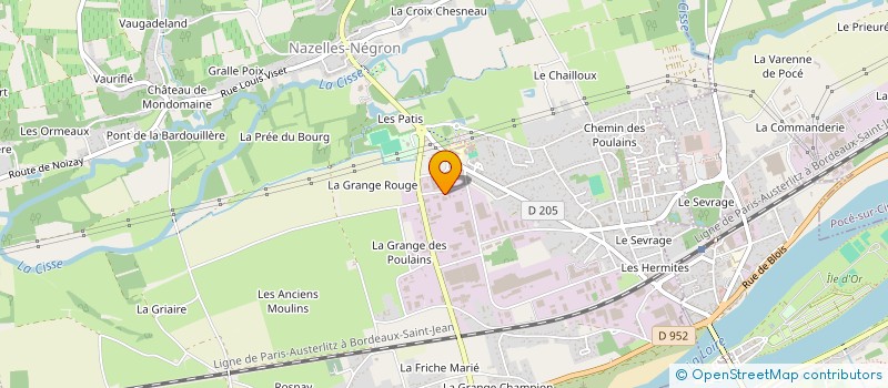 localisation de l'entreprise CA TOMBE TRES BIEN  NAZELLES-NEGRON