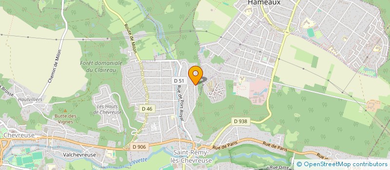 localisation de l'entreprise CA TOURNE  SAINT-REMY-LES-CHEVREUSE