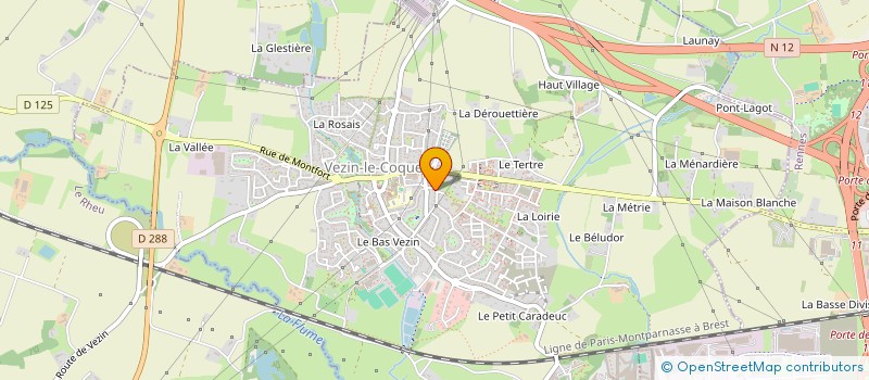 localisation de l'entreprise CA TOURNE  VEZIN-LE-COQUET