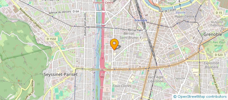 localisation de l'entreprise CA TOURNE AU MAGISTRAL à GRENOBLE