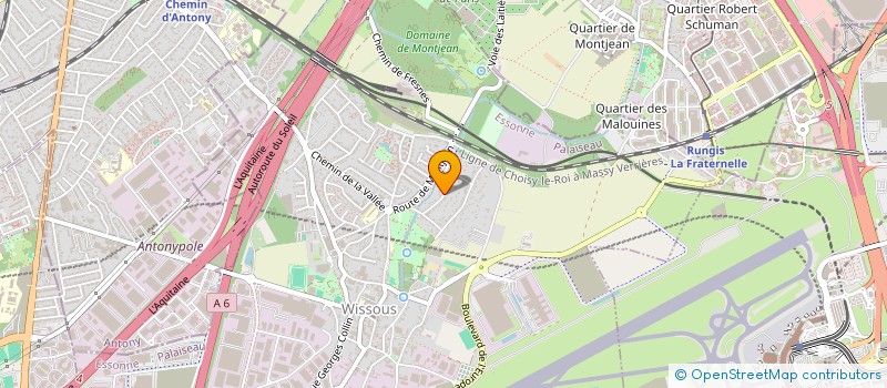 localisation de l'entreprise CA TOURNE CARRE à WISSOUS