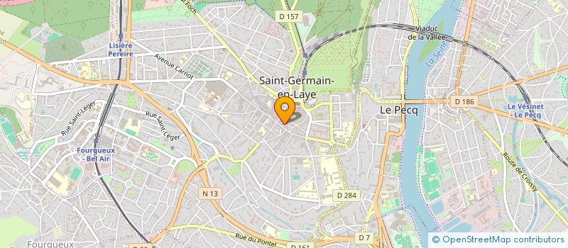 localisation de l'entreprise CA VA AVEC  SAINT-GERMAIN-EN-LAYE