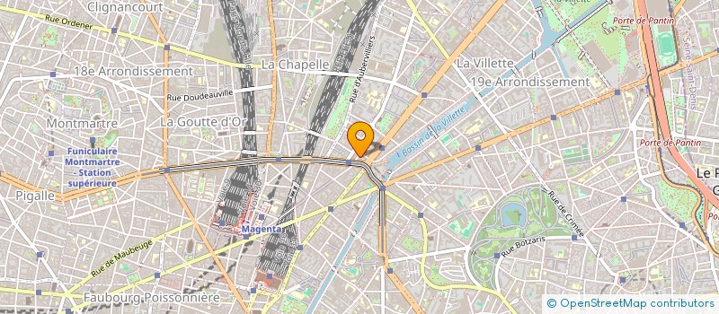 localisation de l'entreprise CA VA DEMENAGER  PARIS