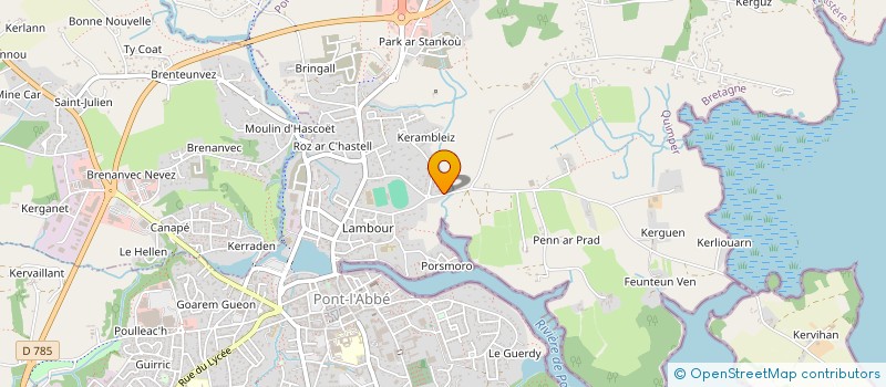 localisation de l'entreprise CA VA FAIRE DU FOIN à PONT-L'ABBE