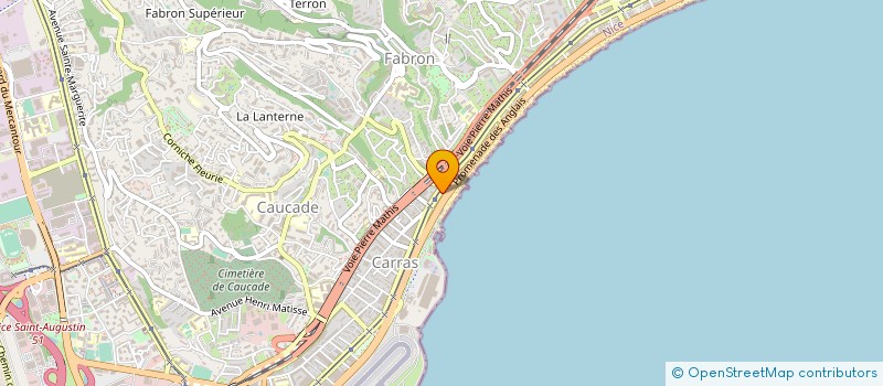 localisation de l'entreprise CA VA FAIRE UN TABAC à NICE