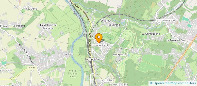 localisation de l'entreprise  CA VA JASER   FONTCOUVERTE