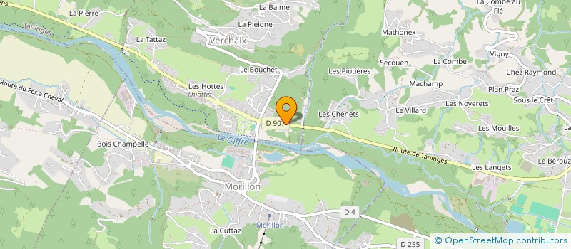 localisation de l'entreprise CA VA L'FAIRE  VERCHAIX