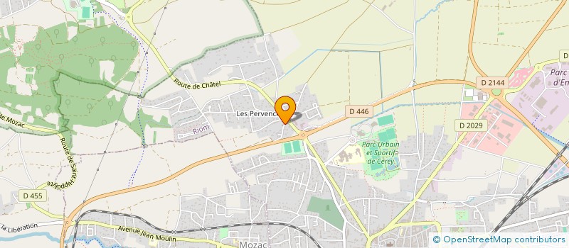 localisation de l'entreprise CA VA TA DECO ?  RIOM