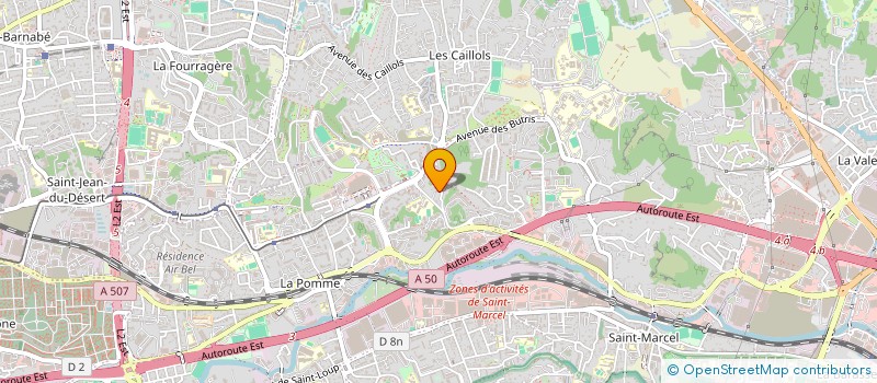 localisation de l'entreprise CA VIENT DU COEUR à MARSEILLE