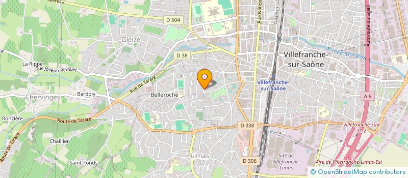 localisation de l'entreprise CA VOUS CHANTE à VILLEFRANCHE-SUR-SAONE