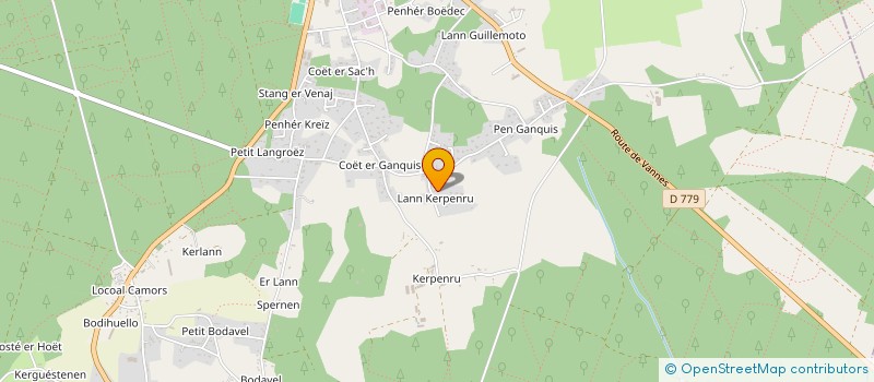 localisation de l'entreprise CA ZOOMB'A CAMORS  CAMORS