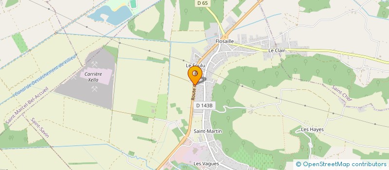 localisation de l'entreprise CA2017 à SAINT-SAVIN