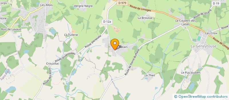 localisation de l'entreprise CA2L  LA GENEYTOUSE