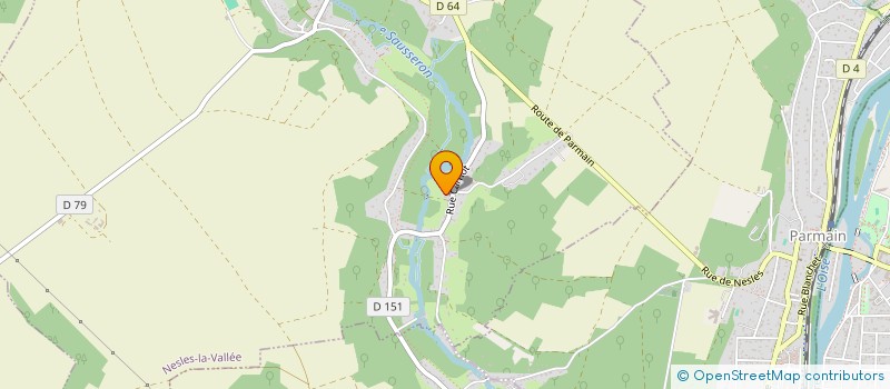 localisation de l'entreprise CA2LPRESTA  NESLES-LA-VALLEE