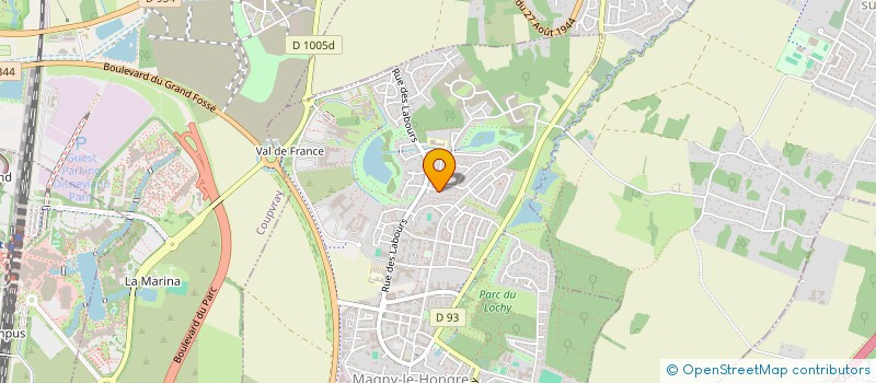 localisation de l'entreprise CA2R  CHESSY