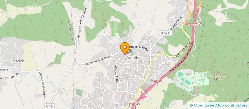 localisation de l'entreprise CA3M  VENELLES