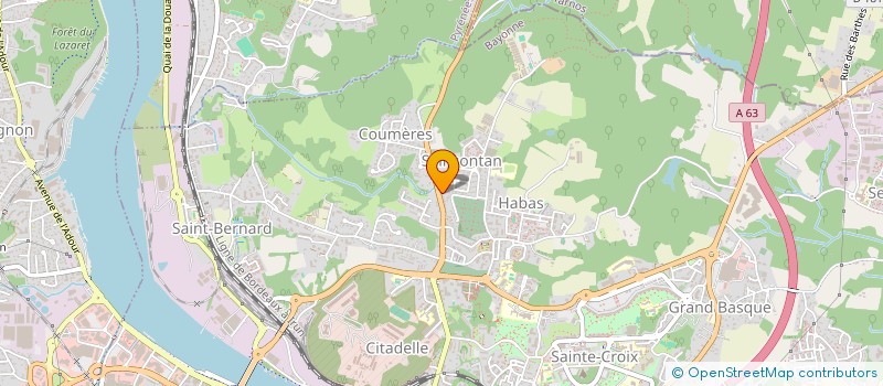 localisation de l'entreprise CA64 à BAYONNE