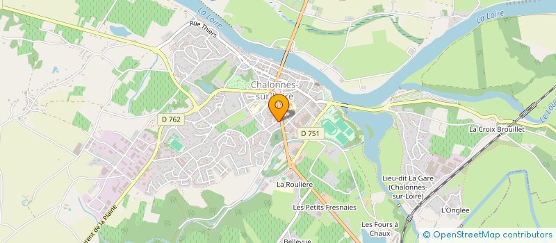 localisation de l'entreprise CAA IMMOBILIERE GUYANE  MAUGES-SUR-LOIRE