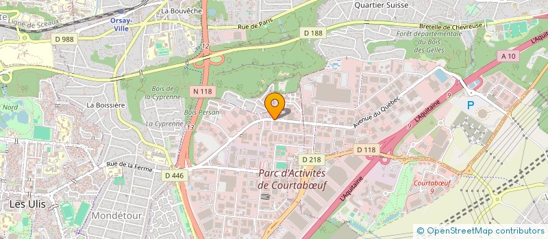 localisation de l'entreprise CAALC'S à LES ULIS
