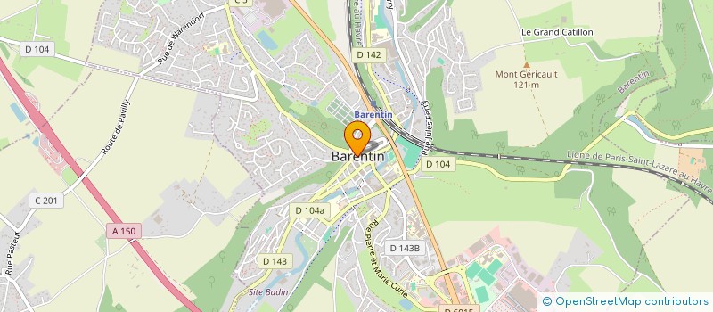 localisation de l'entreprise CAAM  BARENTIN