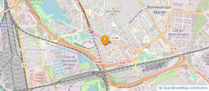localisation de l'entreprise CAANSOFT à BOISSY-SAINT-LEGER