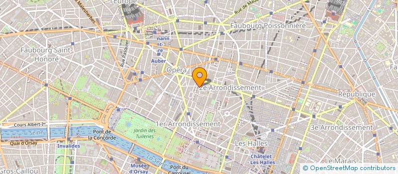 localisation de l'entreprise CAAP  PARIS