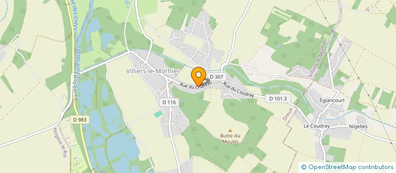 localisation de l'entreprise CAAP à VILLIERS-LE-MORHIER