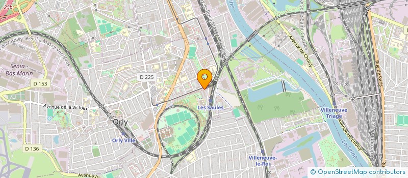 localisation de l'entreprise CAAP PETITE ENFANCE PARIS ORLY à ORLY