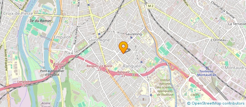 localisation de l'entreprise CAAPABLES à TOULOUSE
