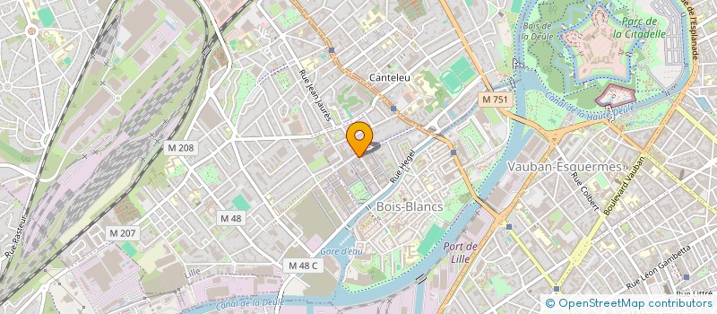 localisation de l'entreprise CAAST à LILLE