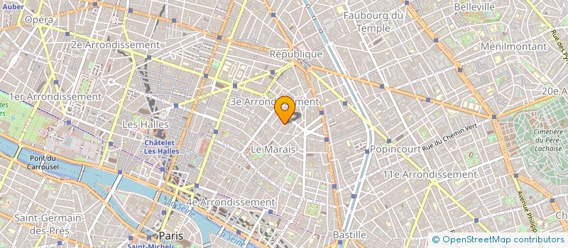 localisation de l'entreprise CAAV-AUDIO VIDEO INFORMATIQUE à PARIS