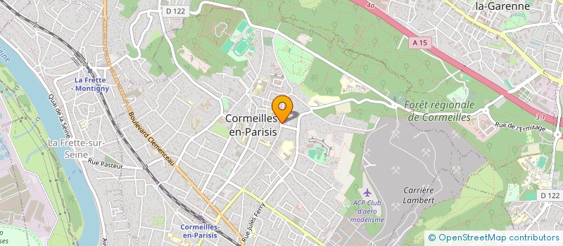 localisation de l'entreprise CAB  CORMEILLES-EN-PARISIS